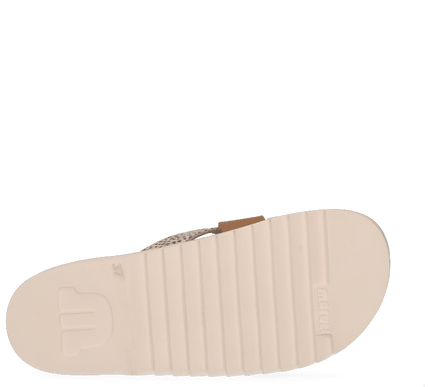 BARI slippers in Cognac