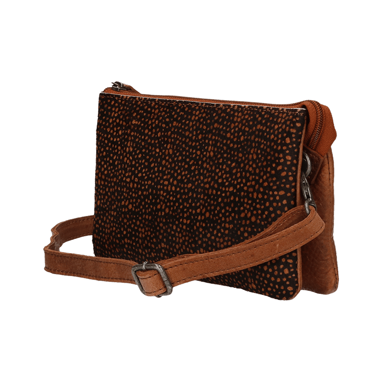 Clutch Pixel Cognac