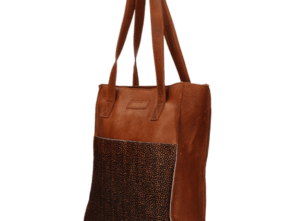 Shopper Pixel Cognac