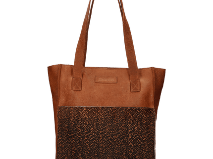 Shopper Pixel Cognac