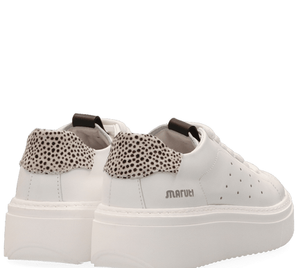Fox Sneakers in Crisp White