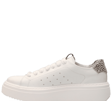 Fox Sneakers in Crisp White