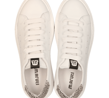 Fox Sneakers in Crisp White