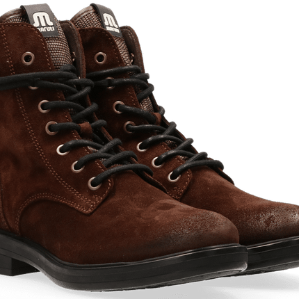 Anabela Lace-up boots Brown