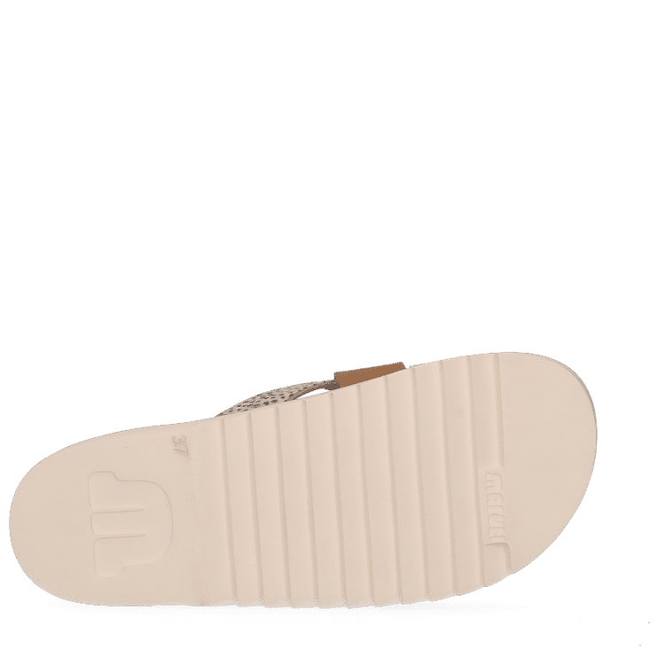 BARI slippers in Cognac