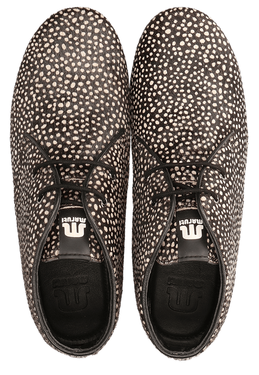 Ginny Lace-up Shoes Pixel Black