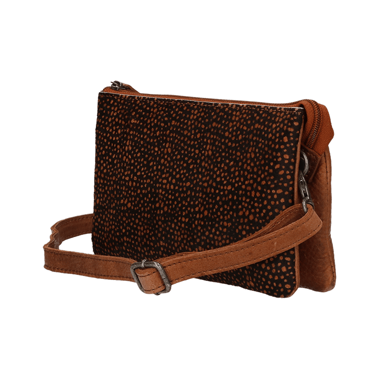 Clutch Pixel Cognac