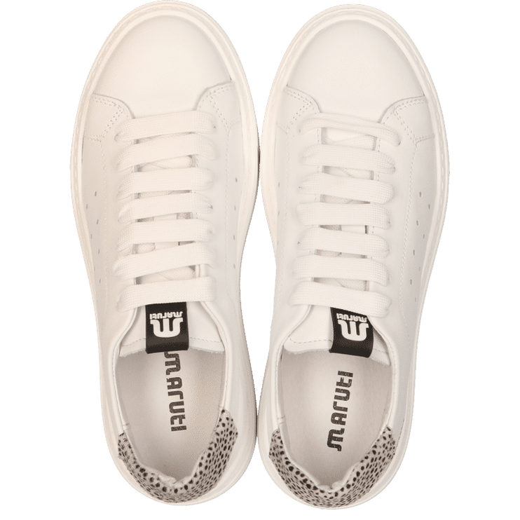 Fox Sneakers in Crisp White