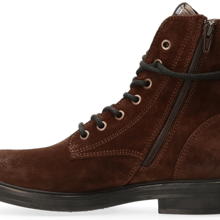 Anabela Lace-up boots Brown