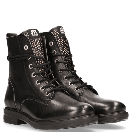 Anabela Lace-up boots Black